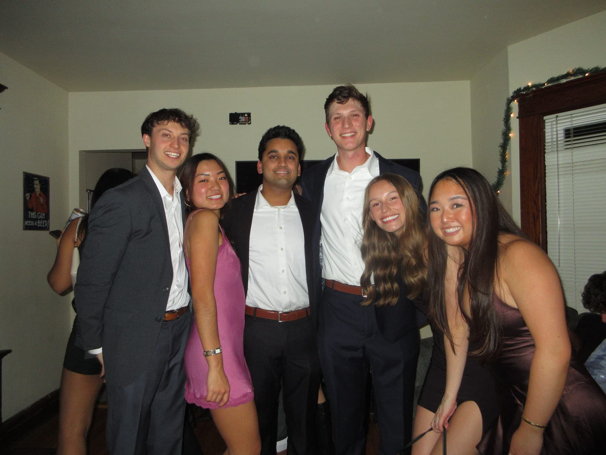 MECG members dressed for a formal event